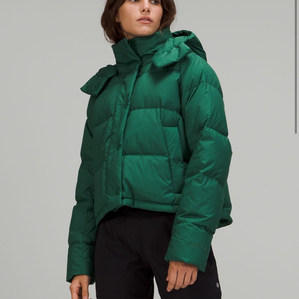 Lululemon wunder puff crop jacket